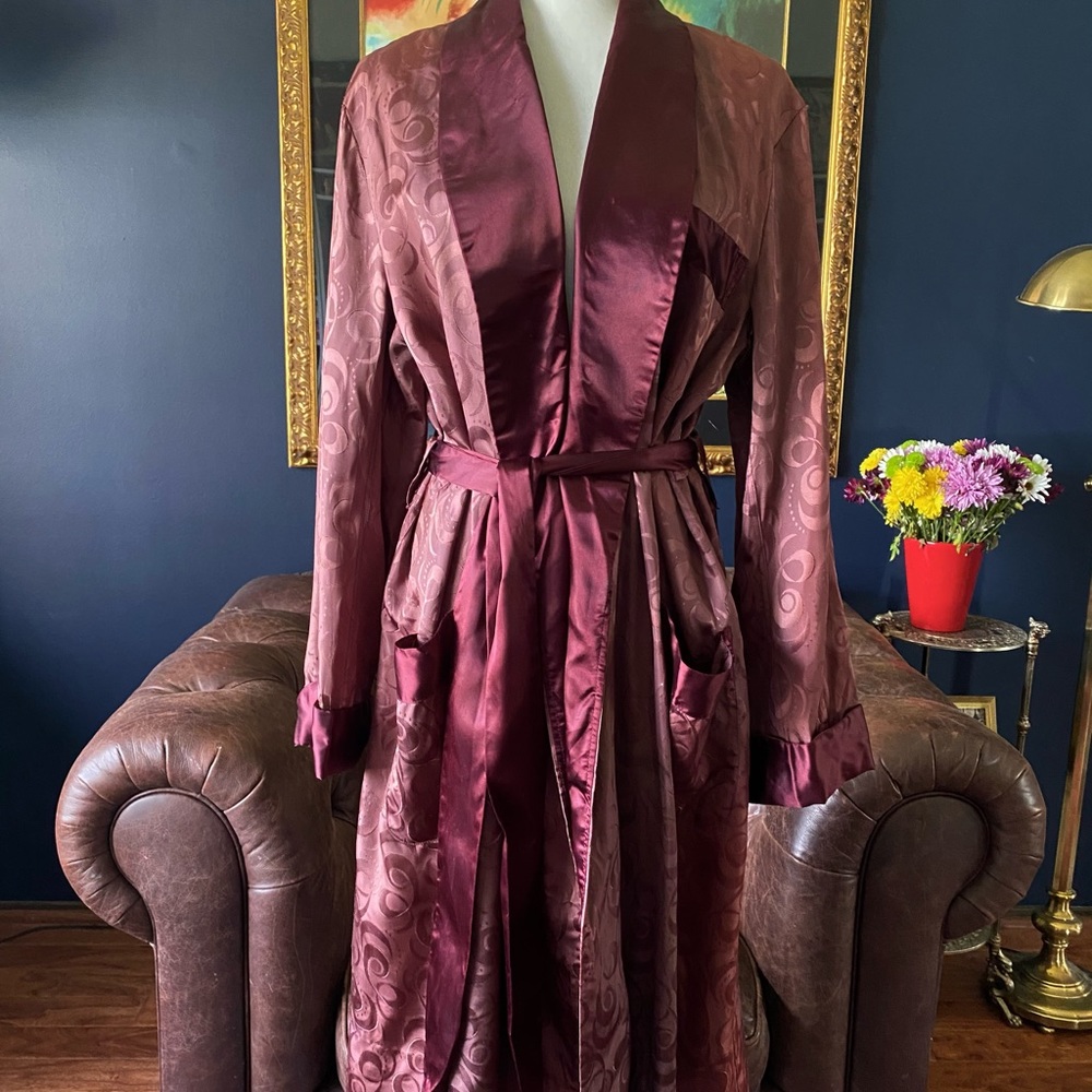 Vintage 1930s smoking jacket - Picture 2 of 5